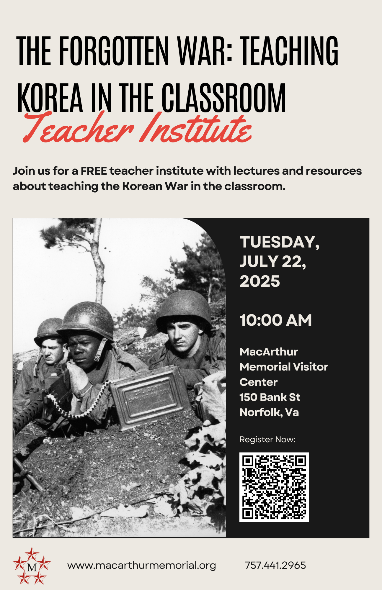 Korean War and Current Events